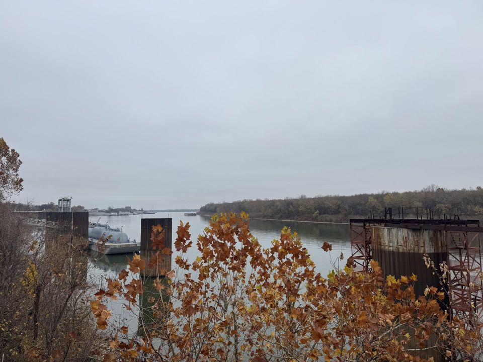 Paducah River Port on the Tennessee River.